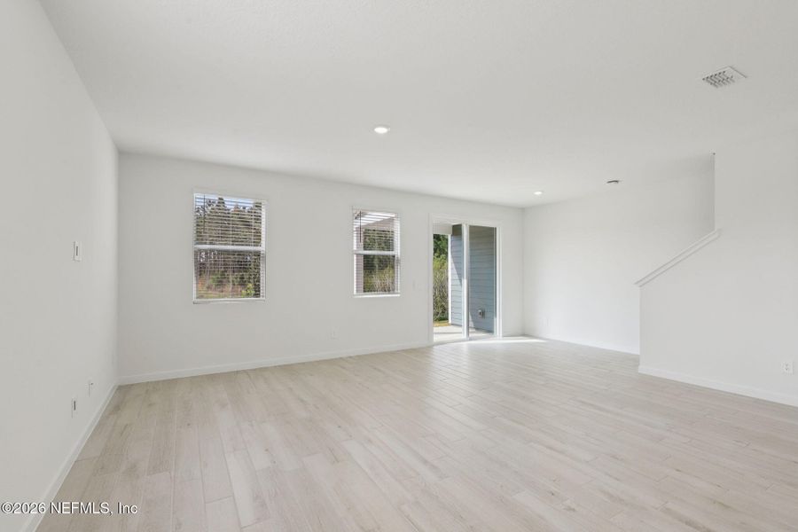 Spacious, unfurnished interior of a new home in Parkside at Shearwater, St. Augustine (Image 33).