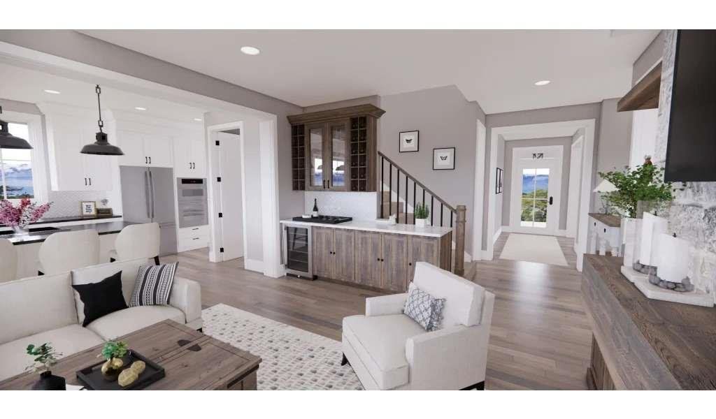 Furnished interior view inside a new home in , Waco (Image 16).