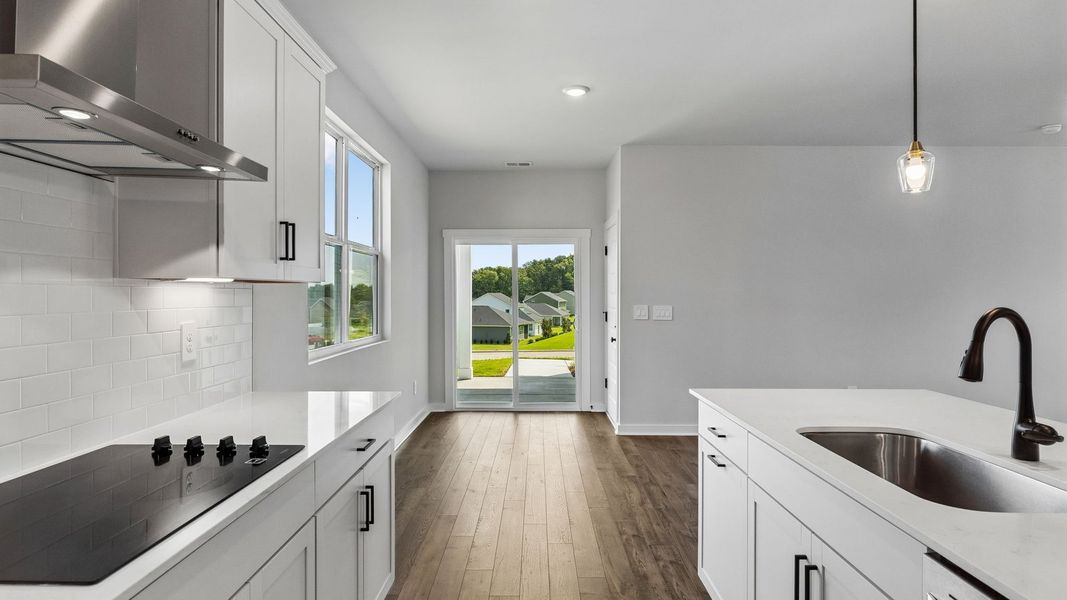 Furnished interior view inside a new home in Reserve at Hickory Ridge, Columbia (Image 11).
