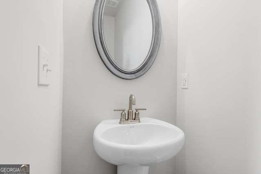 Close-up of interior finishes inside a home in Wehunt Meadows, Hoschton (Image 9).