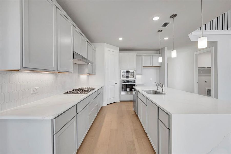 Furnished interior view inside a new home in Lilyana, Celina (Image 6).
