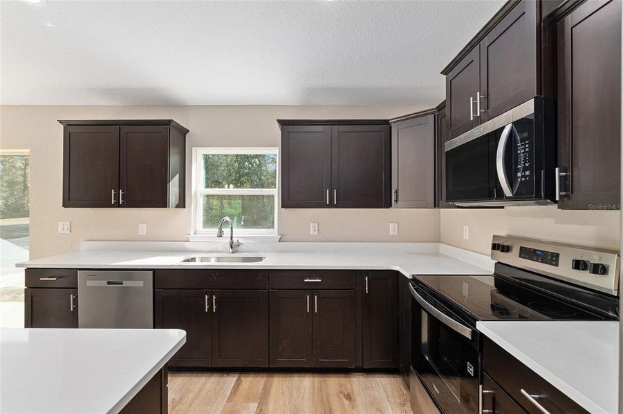 Furnished interior view inside a new home in , Citrus Springs (Image 22).