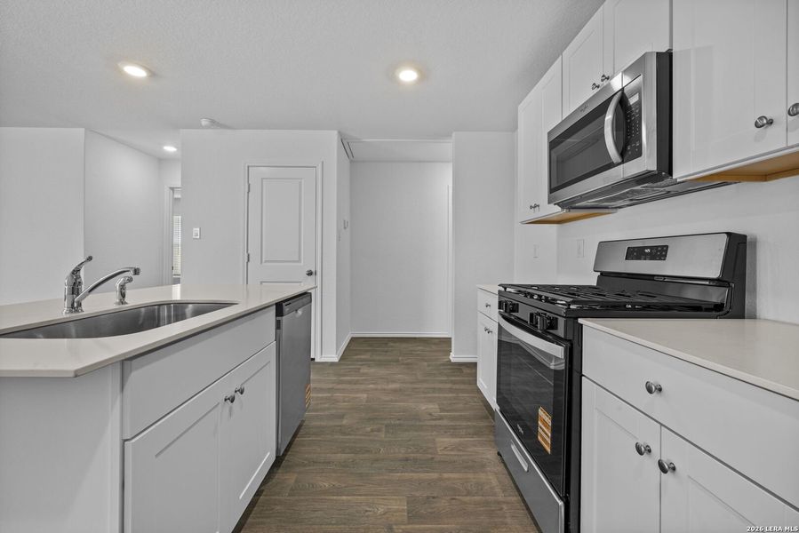 Furnished interior view inside a new home in Riverstone at Westpointe, San Antonio (Image 9).