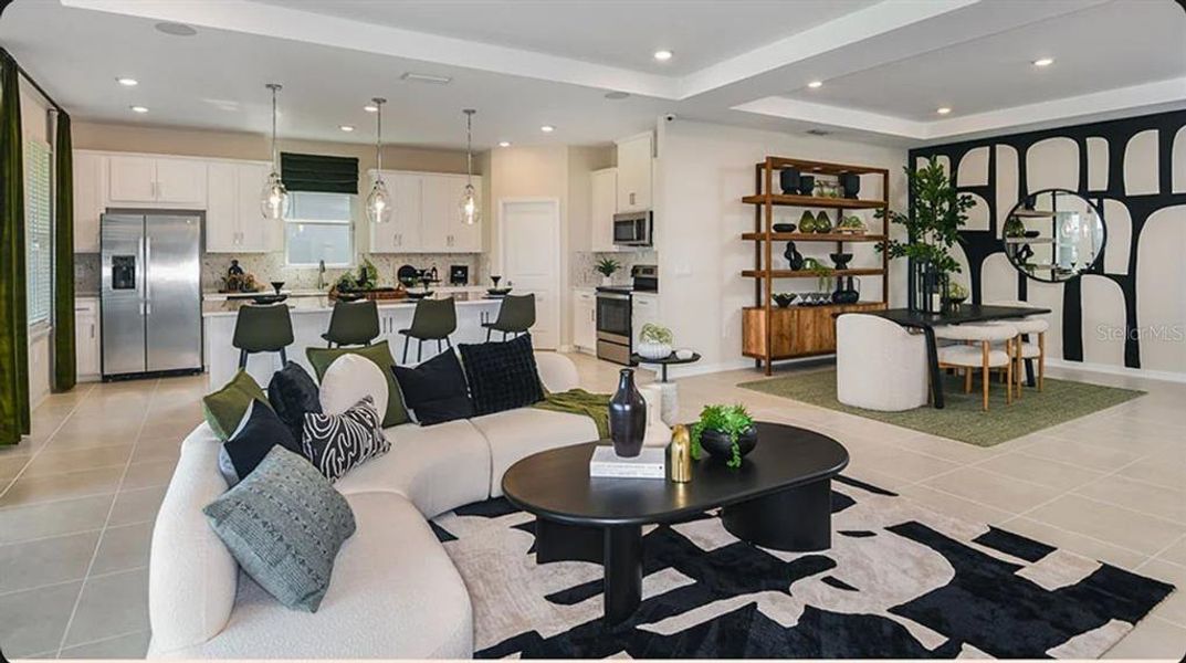 Furnished interior view inside a new home in Windward Preserve, Cocoa (Image 6).