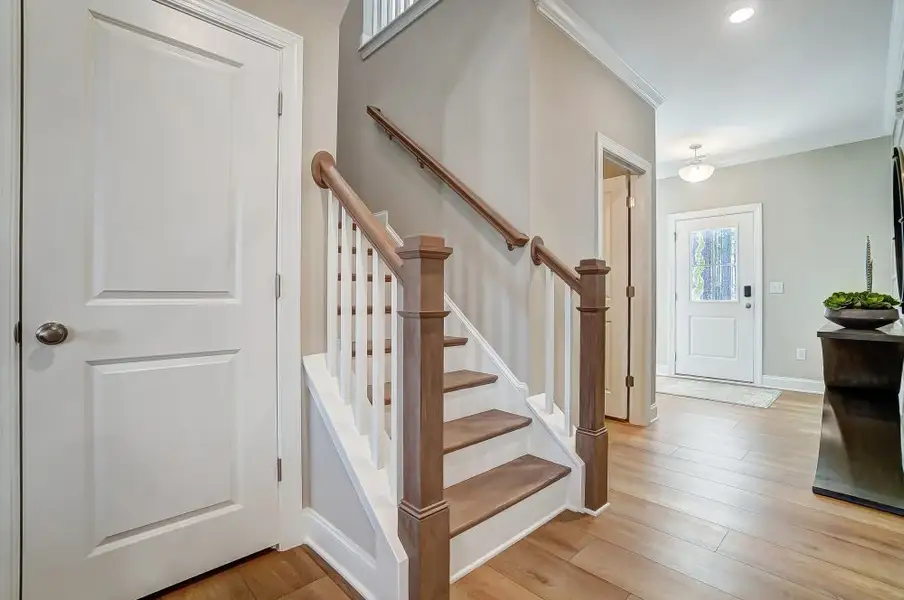 Representative furnished interior of a home built from the Roanoke by Caruso Homes in Sauls Landing, Zebulon (Image 5). Representative furnished interior of a home built from the Roanoke by Caruso Homes in Sauls Landing, Zebulon (Image 5).