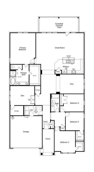 View of floor plan / room layout