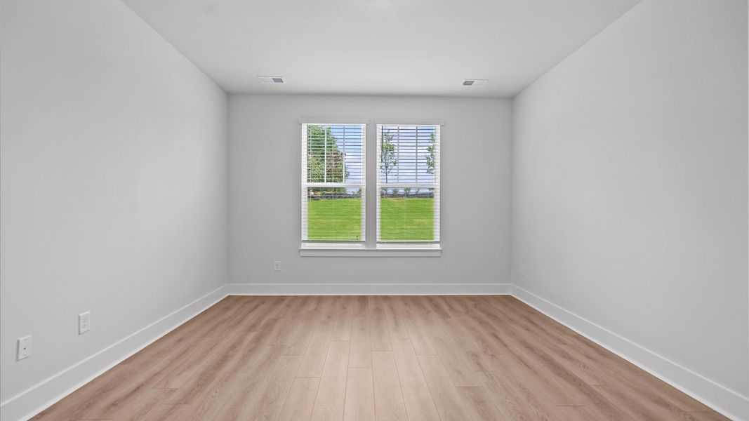 First-class hardwood and tasteful finishes elevate the private retreat at Silo Ridge by DRB Homes in Anderson, SC