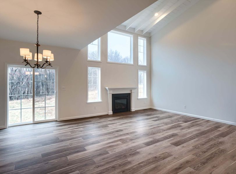 Dining Room and Family Room