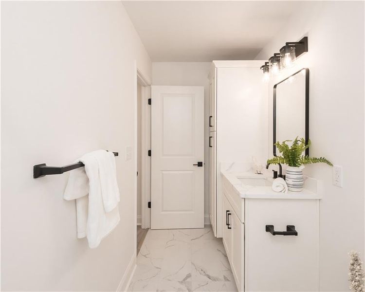 Furnished interior view inside a new home in , Snellville (Image 9).