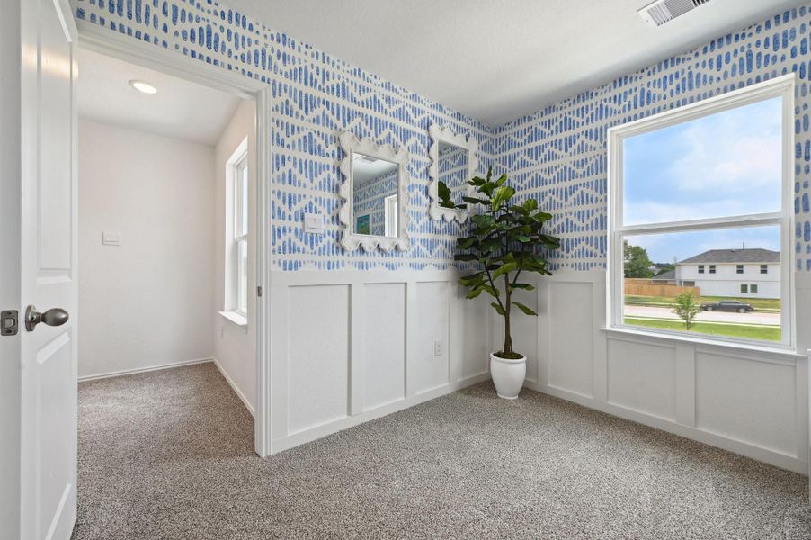 Furnished interior view inside a new home in Legacy Park, Houston (Image 5).