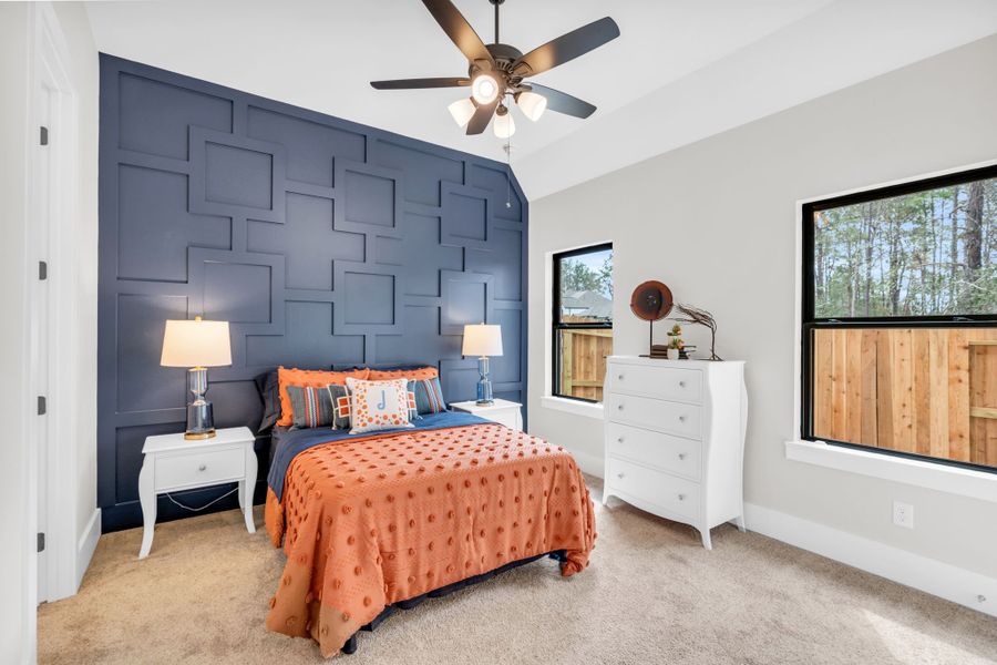 Furnished interior view inside a new home in ARTAVIA, Conroe (Image 25).