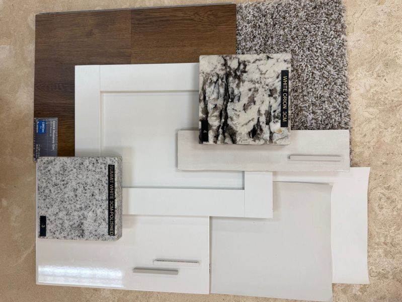 Sample of building materials used in homes in Hunters Ranch, San Antonio (Image 27).