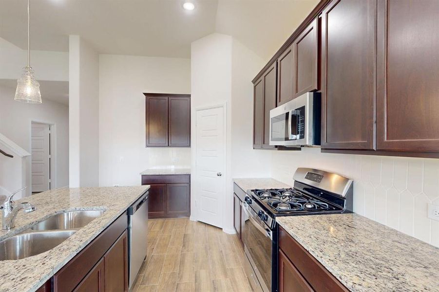 Furnished interior view inside a new home in Elevon, Lavon (Image 12). Furnished interior view inside a new home in Elevon, Lavon (Image 12).