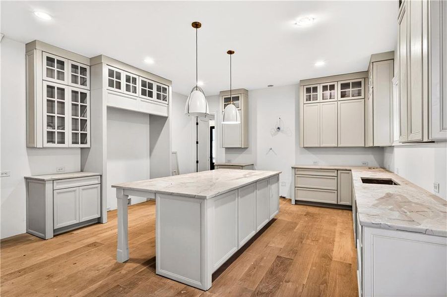 Furnished interior view inside a new home in , Atlanta (Image 9).