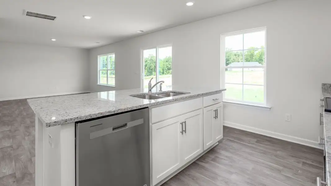 Furnished interior view inside a new home in Aspen Place, Thomasville (Image 5).