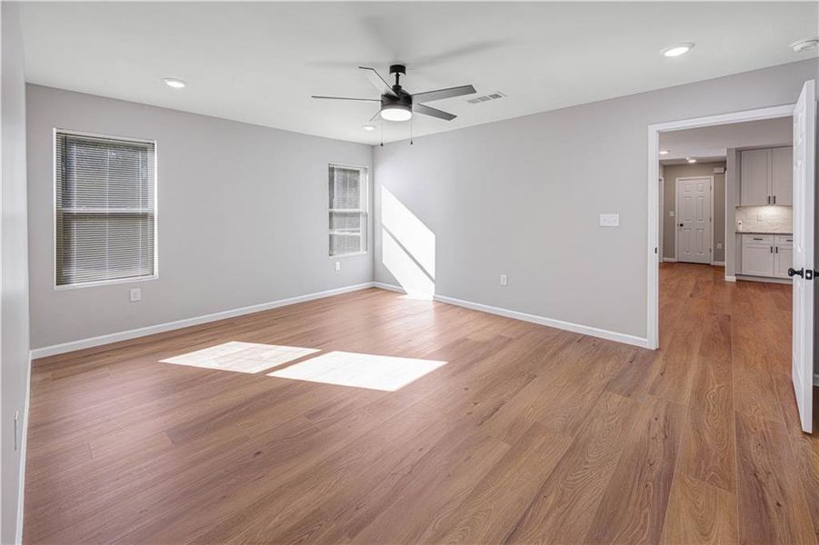 Spacious, unfurnished interior of a new home in , Stone Mountain (Image 18). Spacious, unfurnished interior of a new home in , Stone Mountain (Image 18).