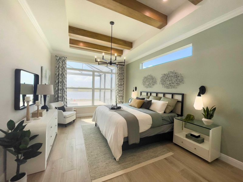 2D floor plan layout for the Willow Signature by GHO Homes in Belterra, Port St. Lucie, FL (Image 71).