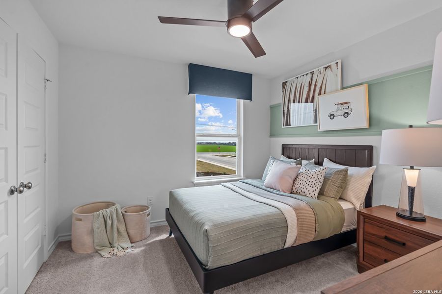 Furnished interior view inside a new home in , San Antonio (Image 20).