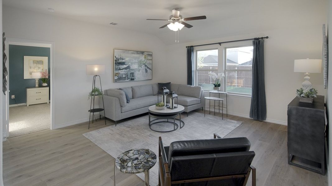Furnished interior view inside a new home in Windchime, Celina (Image 4).