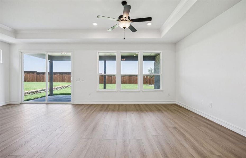 Sunlit gathering room designed for relaxation and entertainment *Real home pictured Sunlit gathering room designed for relaxation and entertainment *Real home pictured