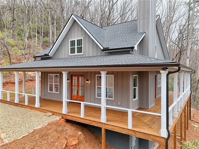 Exterior details and patio area of a home in , Clayton (Image 34).
