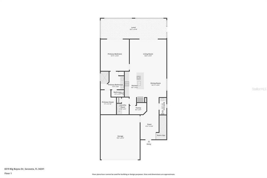 2D floor plan layout of this home in , Sarasota, FL (Image 7). 2D floor plan layout of this home in , Sarasota, FL (Image 7).
