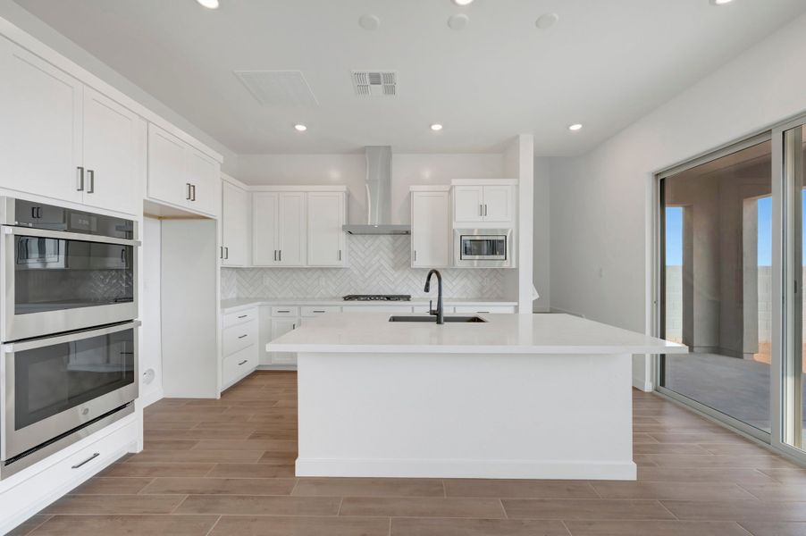 Furnished interior view inside a new home in Soleo, San Tan Valley (Image 5).