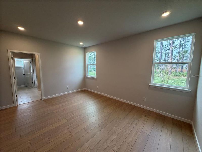 Spacious, unfurnished interior of a new home in The Magnolia Series at Reserve East, Flagler Beach (Image 28). Spacious, unfurnished interior of a new home in The Magnolia Series at Reserve East, Flagler Beach (Image 28).