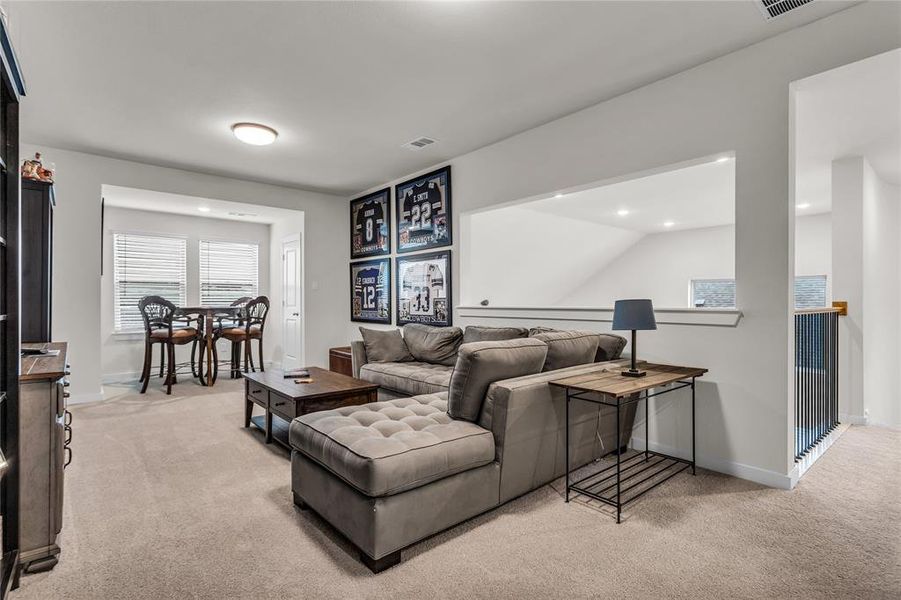 Furnished interior view inside a new home in , Fate (Image 11). Furnished interior view inside a new home in , Fate (Image 11).