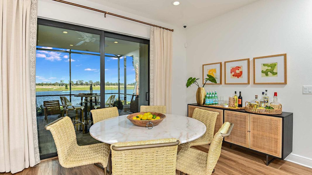 Representative furnished interior of a home built from the Imagination by Neal Communities in Boca Royale Golf & Country Club Real Estate and Homes for Sale in Englewood, FL - Neal Communities, Englewood (Image 8).