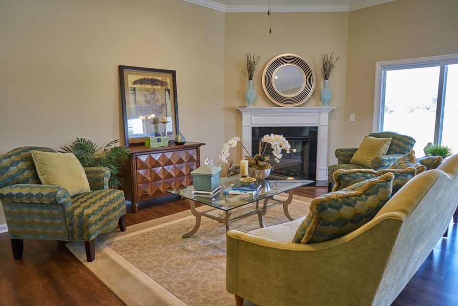 Representative furnished interior of a home built from the Ivy by Bill Clark Homes in Davenport Farms, Winterville (Image 10). Representative furnished interior of a home built from the Ivy by Bill Clark Homes in Davenport Farms, Winterville (Image 10).