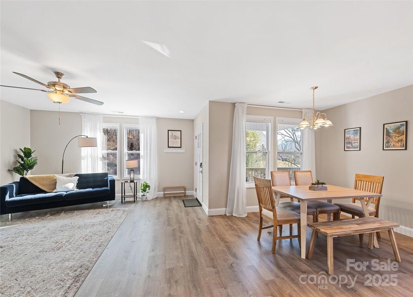Furnished interior view inside a new home in , Canton (Image 7).