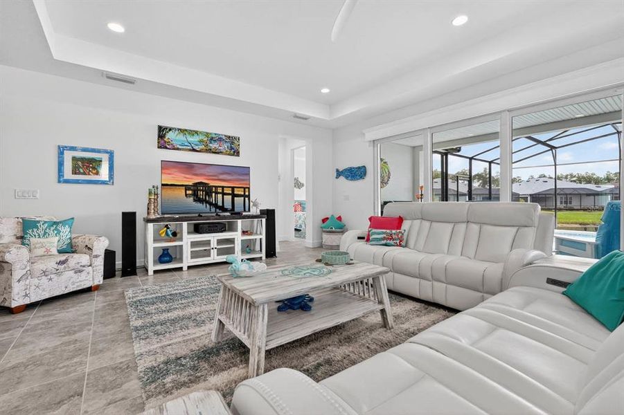 Furnished interior view inside a new home in , Daytona Beach (Image 15).
