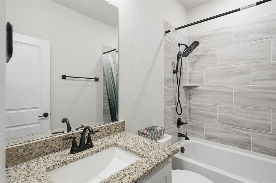 Furnished interior view inside a new home in , Midlothian (Image 37).