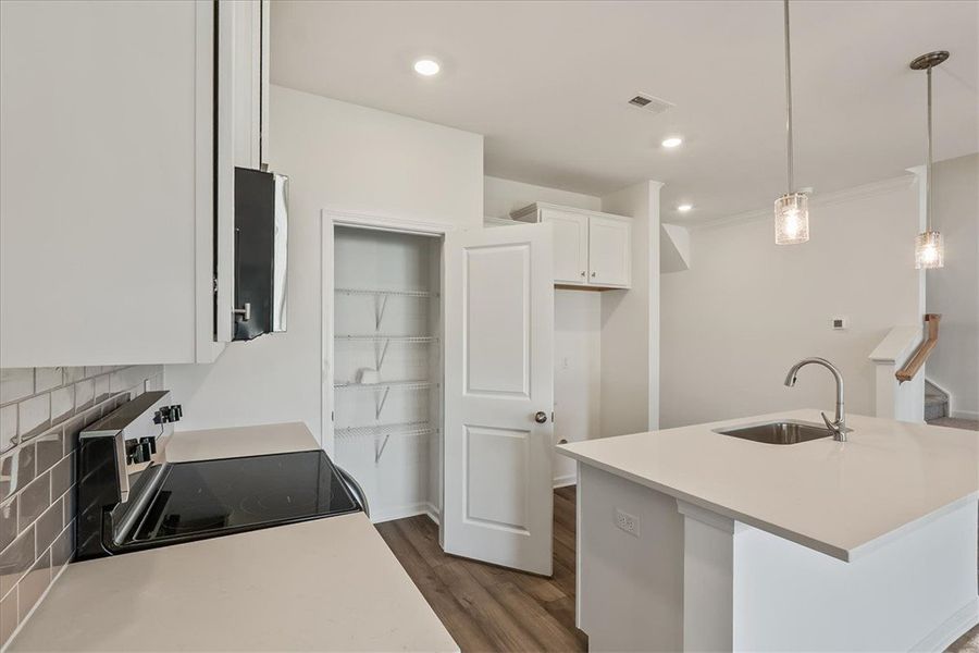 Furnished interior view inside a new home in Meece Townhomes, Easley (Image 4).