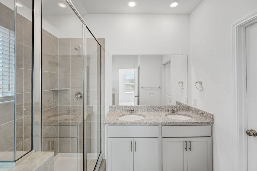 Furnished interior view inside a new home in Longview, Del Valle (Image 5).