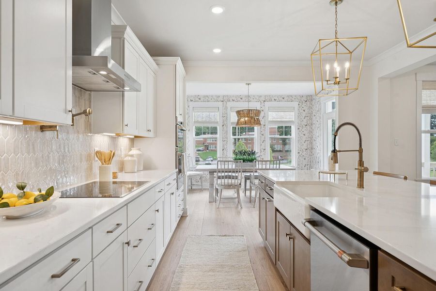 Furnished interior view inside a new home in , Summerville (Image 5).