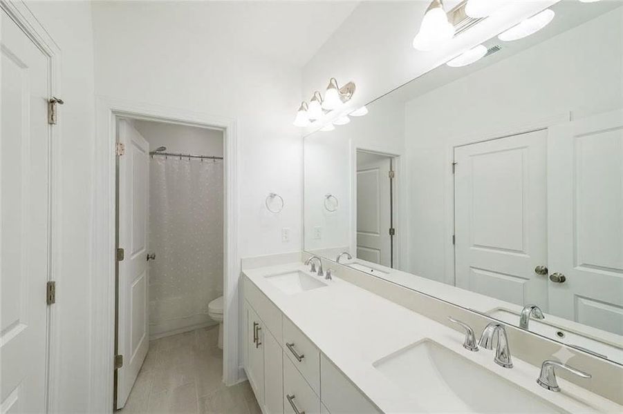 Furnished interior view inside a new home in , Duluth (Image 11).