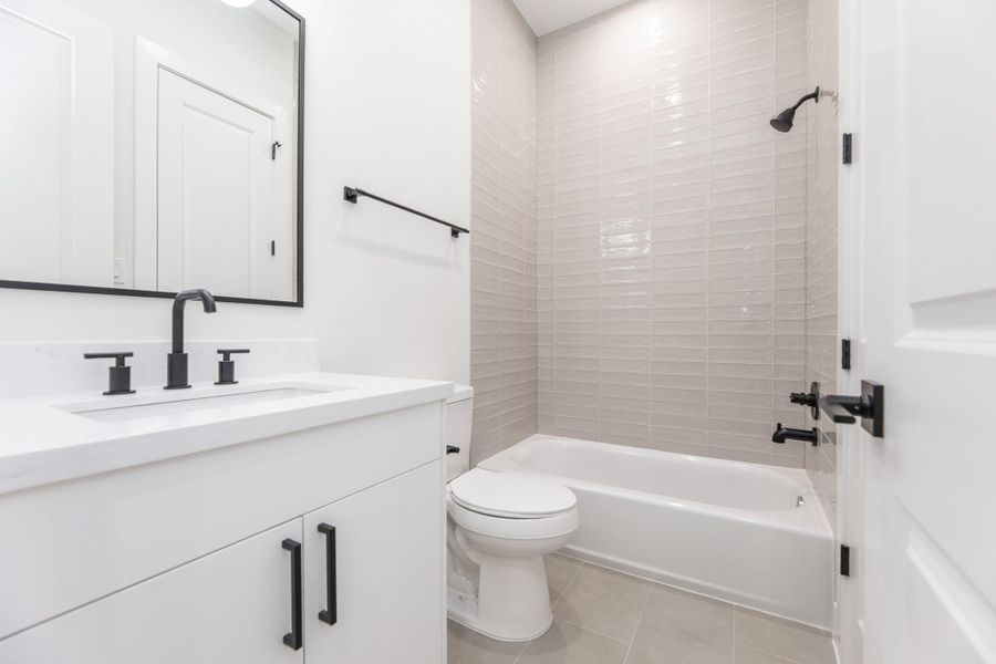 Furnished interior view inside a new home in , Houston (Image 9).