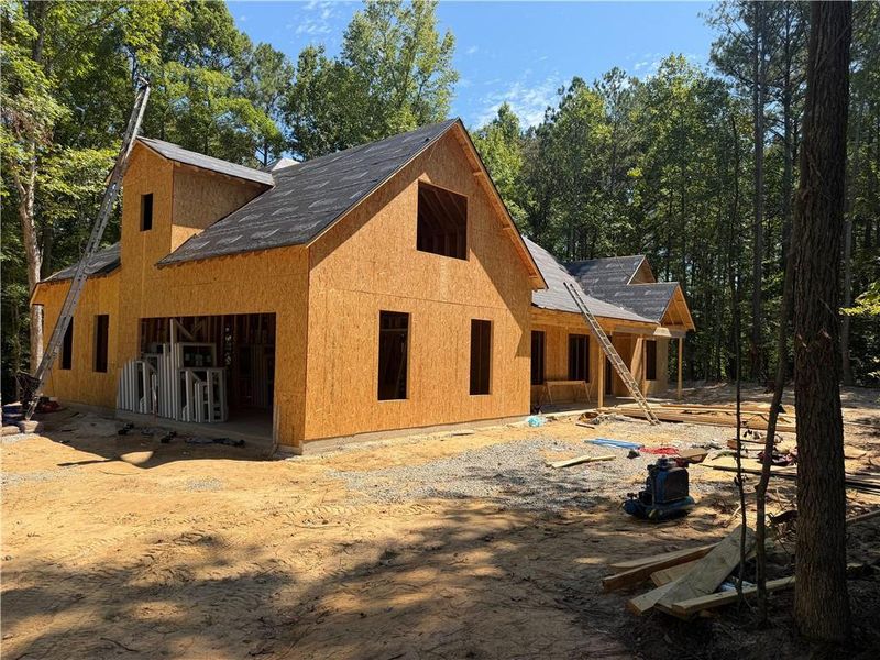 In-progress construction of a new home in , Dallas, GA (Image 7).