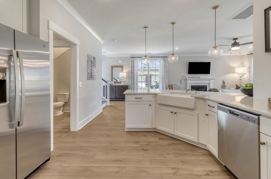 Furnished interior view inside a new home in , Summerville (Image 27).