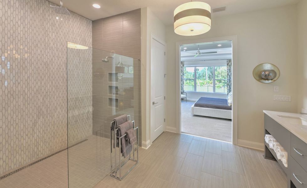 Furnished interior view inside a new home in Seven Pines, Jacksonville (Image 23).