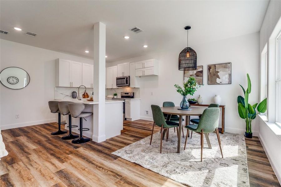 Furnished interior view inside a new home in , Granbury (Image 11).