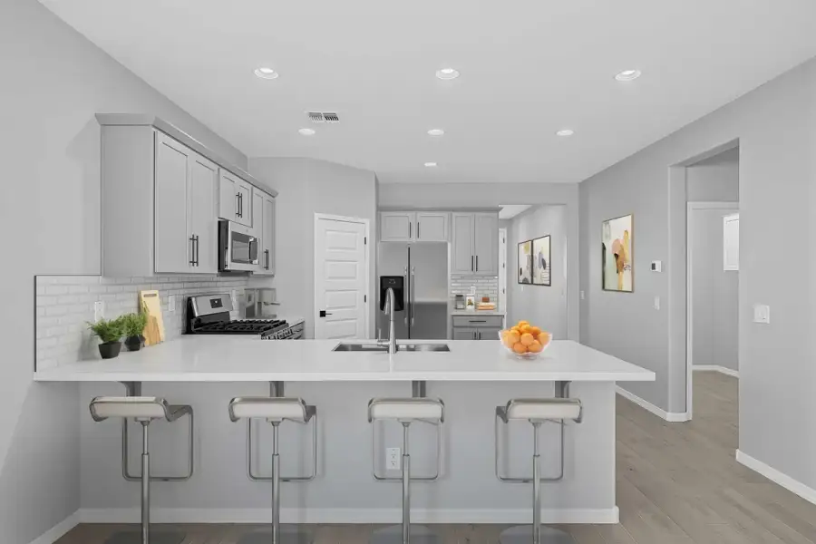 Furnished interior view inside a new home in Allen Ranches, Litchfield Park (Image 8).