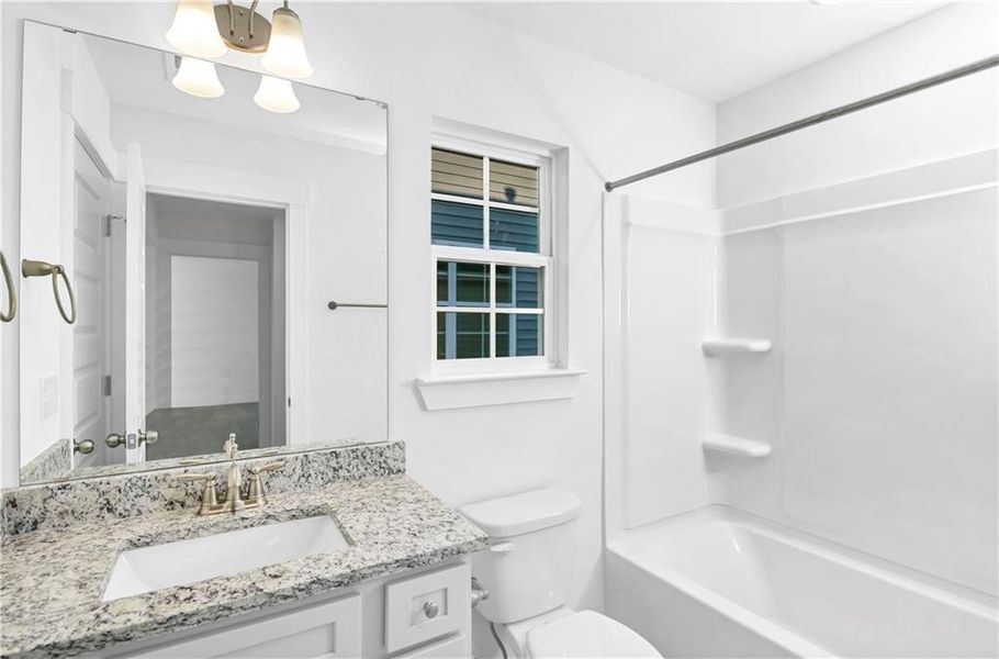 Furnished interior view inside a new home in Villas at Dawsonville, Dawsonville (Image 10). Furnished interior view inside a new home in Villas at Dawsonville, Dawsonville (Image 10).