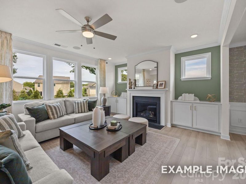 Furnished interior view inside a new home in Windgate, Mooresville (Image 13).