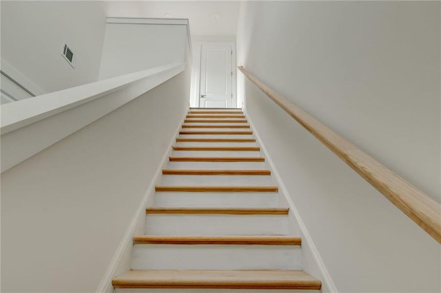 Furnished interior view inside a new home in The Moderns at Sugar Creek Phase III, Atlanta (Image 7).