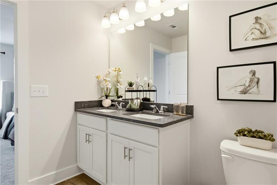 Furnished interior view inside a new home in , Cartersville (Image 11).