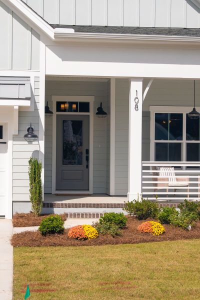 Representative exterior details of a home built from the Beckett by Bill Clark Homes in Riverside Cove, Wilmington (Image 35).