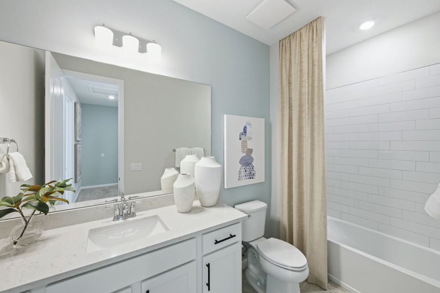 Representative furnished interior of a home built from the Latitude II by Pulte Homes in Everton, Lantana (Image 7). Representative furnished interior of a home built from the Latitude II by Pulte Homes in Everton, Lantana (Image 7).